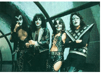 KISS band in the 1970s