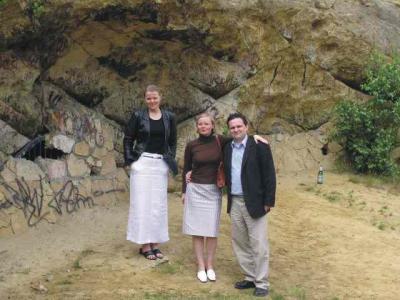 Elisa, Peter and Elisa's sister - Margaret 