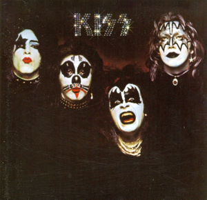 The self-titled KISS album's cover